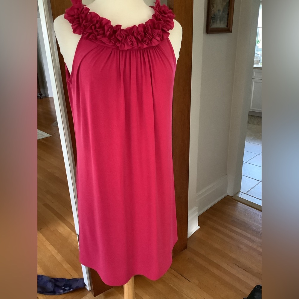 London times beautiful Cherry pink cocktail dress